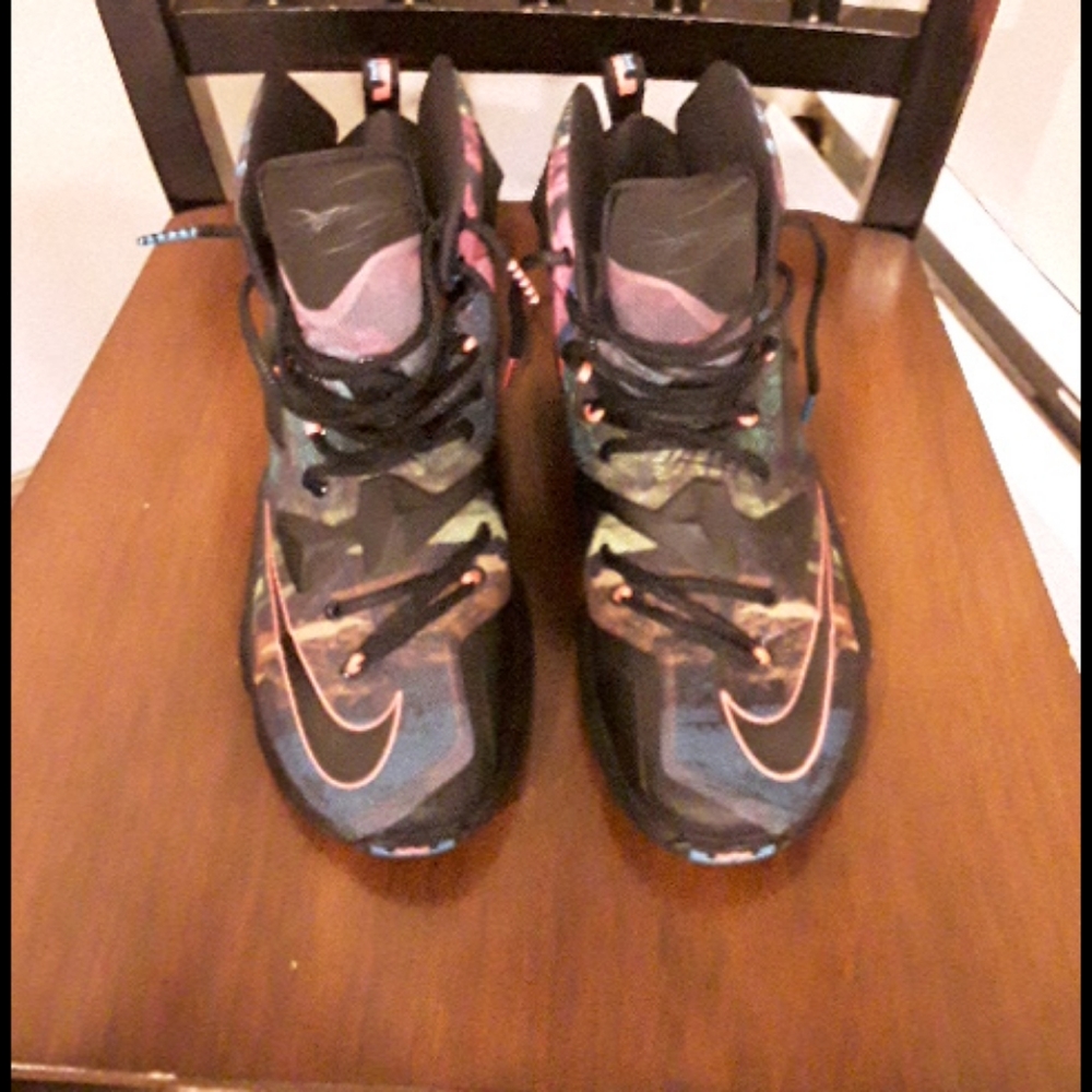 Men's Authentic Nike Lebron 13 Akronite "New"